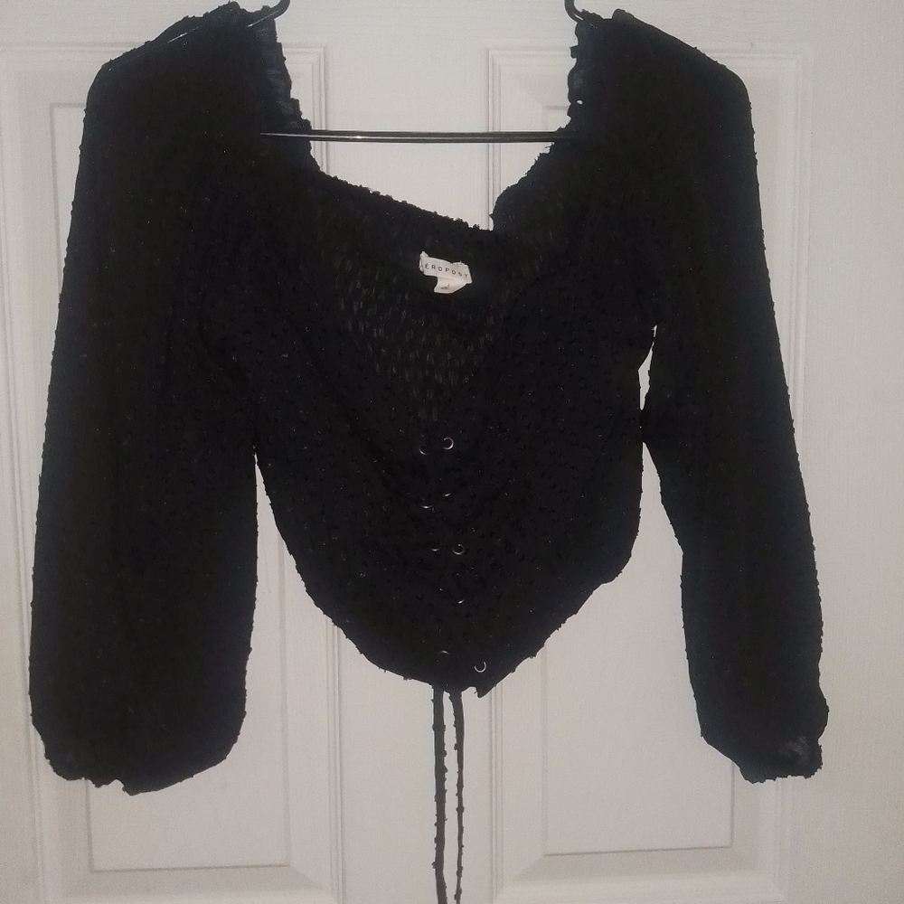 Long sleeve Crop top